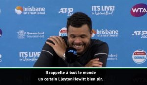 Brisbane - Tsonga : "Alex De Minaur me rappelle un certain Lleyton Hewitt"