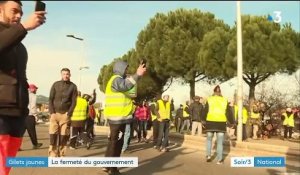 "Gilets jaunes" : la fermeté du gouvernement