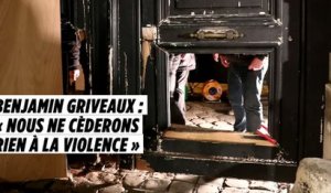 Benjamin Griveaux évacué : « Nous ne cèderons rien à la violence »