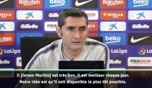 FC Barcelone : Valverde compte sur Murillo