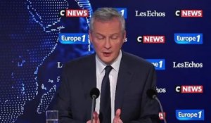 Bruno Le Maire : "Il ne s'agit pas que le grand débat national conduise à détricoter ce qui a été fait"