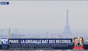 Paris: la grisaille bat des records