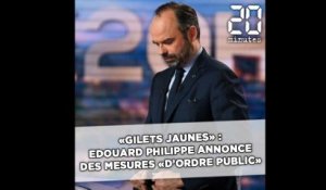 «Gilets jaunes»: Edouard Philippe annonce des mesures «d'ordre public» suite à «l’acte 8»