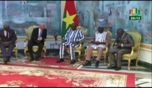 RTB/Visite du President de la FIFA Gianni Infantino à Ouagadougou