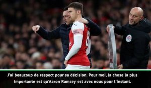 Arsenal - Emery : "Je respecte la décision de Ramsey" d'aller à la Juve