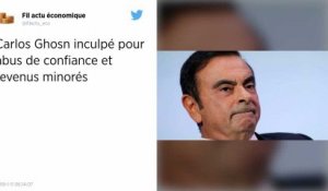 Carlos Ghosn inculpé pour abus de confiance et revenus minorés par la justice japonaise