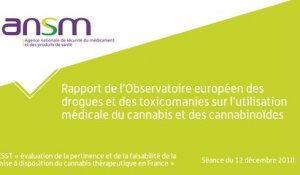 Rapport de l’Observatoire européen des drogues et des toxicomanies (OEDT) sur l’utilisation médicale du cannabis et des cannabinoïdes