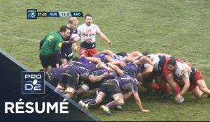 PRO D2 - Résumé Aurillac-Angoulême: 13-10 - J17 - Saison 2018/2019