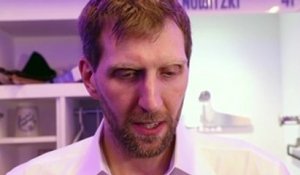 Dirk Nowitzki on J.J. Barea's injury and squaring off against the Warriors