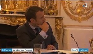 La lettre de Macron pour lancer le grand débat national