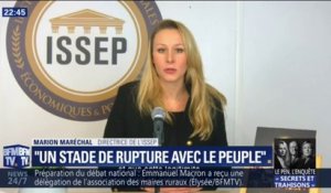 "La légitimité des chefs ne vient pas d'en haut mais d'en bas", les vœux de Marion Maréchal
