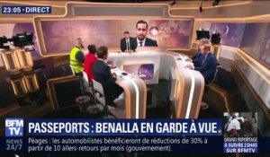 Passeports: Alexandre Benalla en garde à vue (3/3)