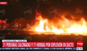 66 personnes sont mortes après l'explosion au Mexique d'un oléoduc