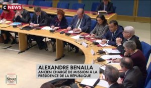 Ce qu'il faut retenir de l'audition d'Alexandre Benalla par le Sénat