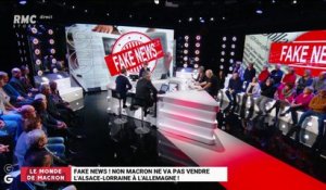 Le monde de Macron : Fake news, non, Macron ne va pas vendre l'Alsace-Lorraine à l'Allemagne - 22/01
