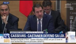 Christophe Castaner défend sa loi "anti-casseurs" à l'Assemblée