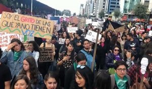 Equateur : manifestation contre les agressions dont les femmes sont victimes