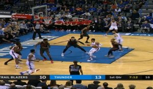 Portland Trail Blazers at Oklahoma City Thunder Recap Raw