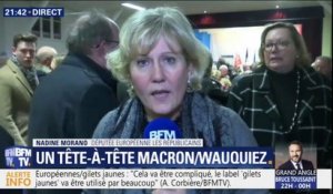 Nadine Morano: "Marine Le Pen incarne le parti de la colère"