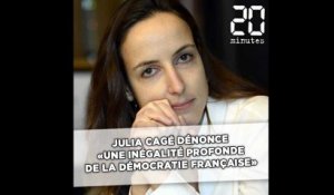 Julia Cagé dénonce «une inégalité profonde de la démocratie française»