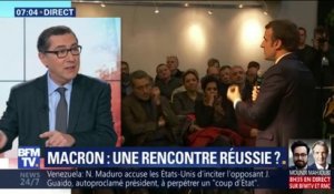 ÉDITO - "Emmanuel Macron est en campagne électorale, mais aussi pour redorer son image"