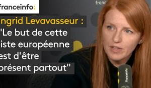 "Le but de cette liste européenne est d'être présent partout", explique Ingrid Levavasseur, figure des "Gilets jaunes"