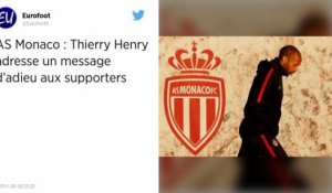 AS Monaco. Thierry Henry espère que Jardim aura les clés pour redresser le club