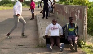 Zimbabwe: une route de township transformée en club de fitness