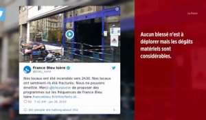 Les locaux de France Bleu Isère ravagés par un incendie criminel ?