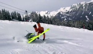 Ski : ils se foncent dedans en pleine descente !