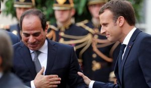 Macron et Al-Sissi en désaccord sur les droits de l'Homme