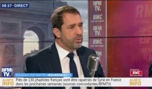 Christophe Castaner sur la blessure de Jérôme Rodrigues: "si il y a une faute, elle sera sanctionnée"