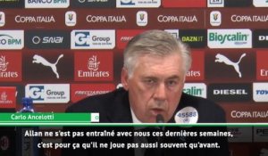 Transferts - Ancelotti : "Allan ? La situation est clarifiée"