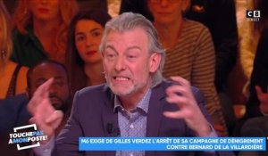 VIDEO. "Ca me choque beaucoup" : Gilles Verdez répond à M6 qui l'accuse de "campagne de dénigrement" contre Bernard de la Villardière