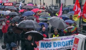 Bordeaux : les retraités manifestent
