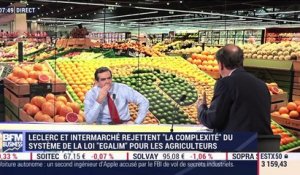 Loi alimentation : E.Leclerc préfère des contrats de prix directs avec les agriculteurs - 01/02