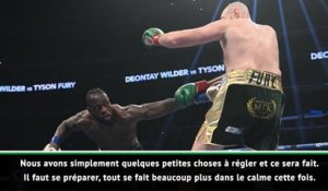 Poids lourds - Wilder : "Cette fois, Fury ne se relèvera pas..."