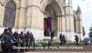 Obsèques du comte de Paris à Dreux