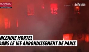 Incendie mortel dans un immeuble du 16e arrondissement de Paris