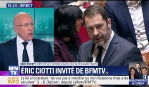 Éric Ciotti, député LR : "Nous voulions dire non à la violence" en votant pour la loi anticasseurs