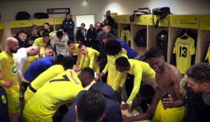 FC Nantes - Toulouse FC : la joie du vestiaire