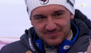 Championnats du Monde de ski. Super-G Hommes : L'émotion du jeune Nils Allegre