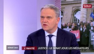 Justice : François-Noël Buffet dénonce le « côté obtus » de Belloubet