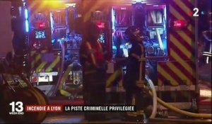 Incendie à Lyon : la piste criminelle privilégiée