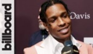 A$AP Rocky Says His Fashions Reflect His Moods at Clive Davis' Pre-Grammy Gala | Billboard