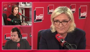 Marine Le Pen : "On ne va pas faire une police des blagues de mauvais goût"