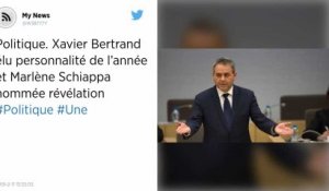 Xavier Bertrand élu personnalité politique de l’année et Marlène Schiappa nommée révélation