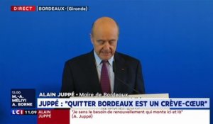 Alain Juppé, au bord des larmes : "Je ne veux pas faire le mandat de trop"