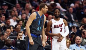 NBA : Wade remporte son dernier duel face à Nowitzki
