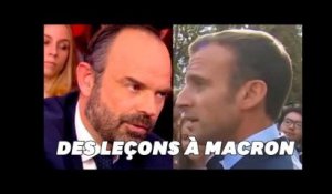 Encore une p'tite leçon de Philippe à Macron